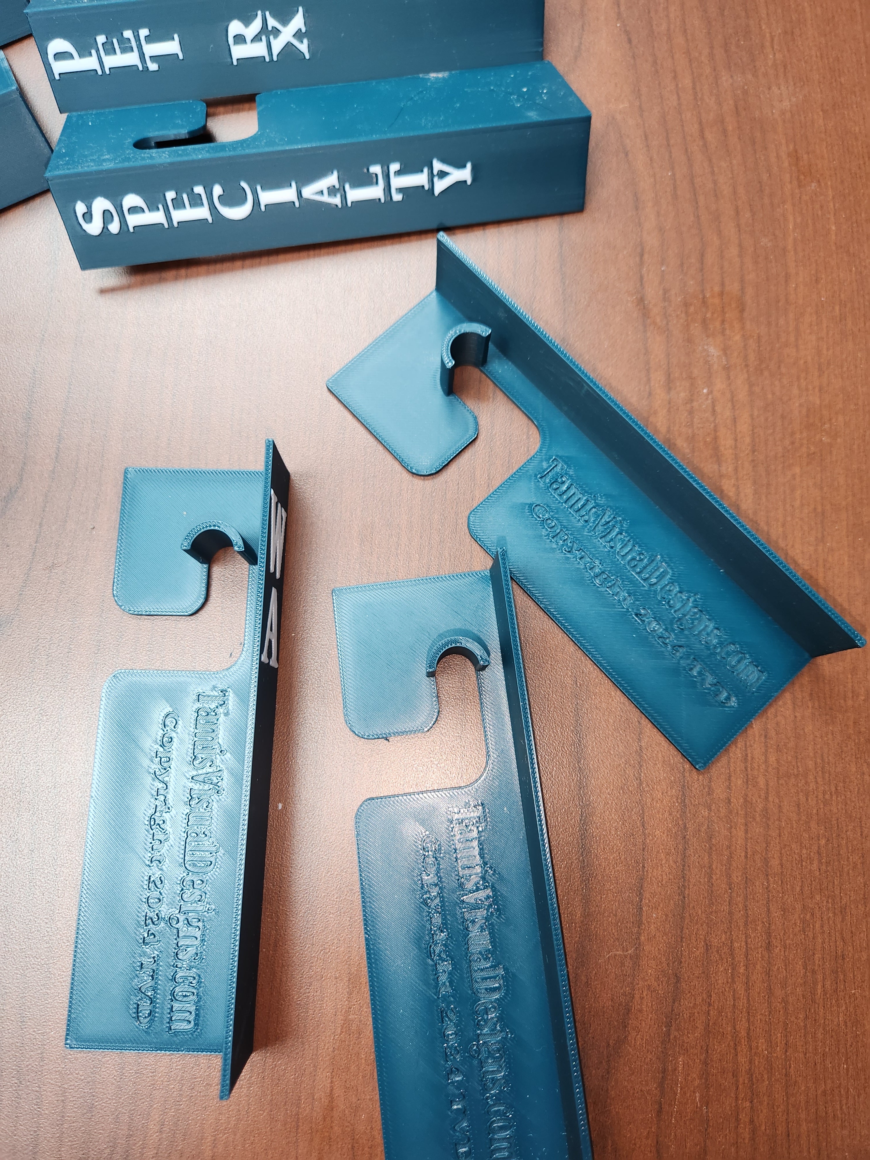 GripRx™ Bag Hanger Divider - Blank For Stickers