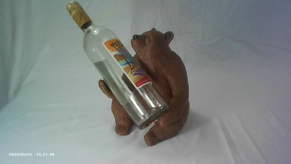 Brown Bear Wine Holder