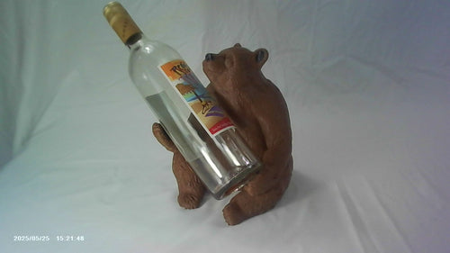 Brown Bear Wine Holder