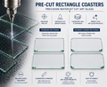 Pre-Cut Coaster Blanks - Rectangle