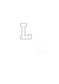 L pre-cut glass product