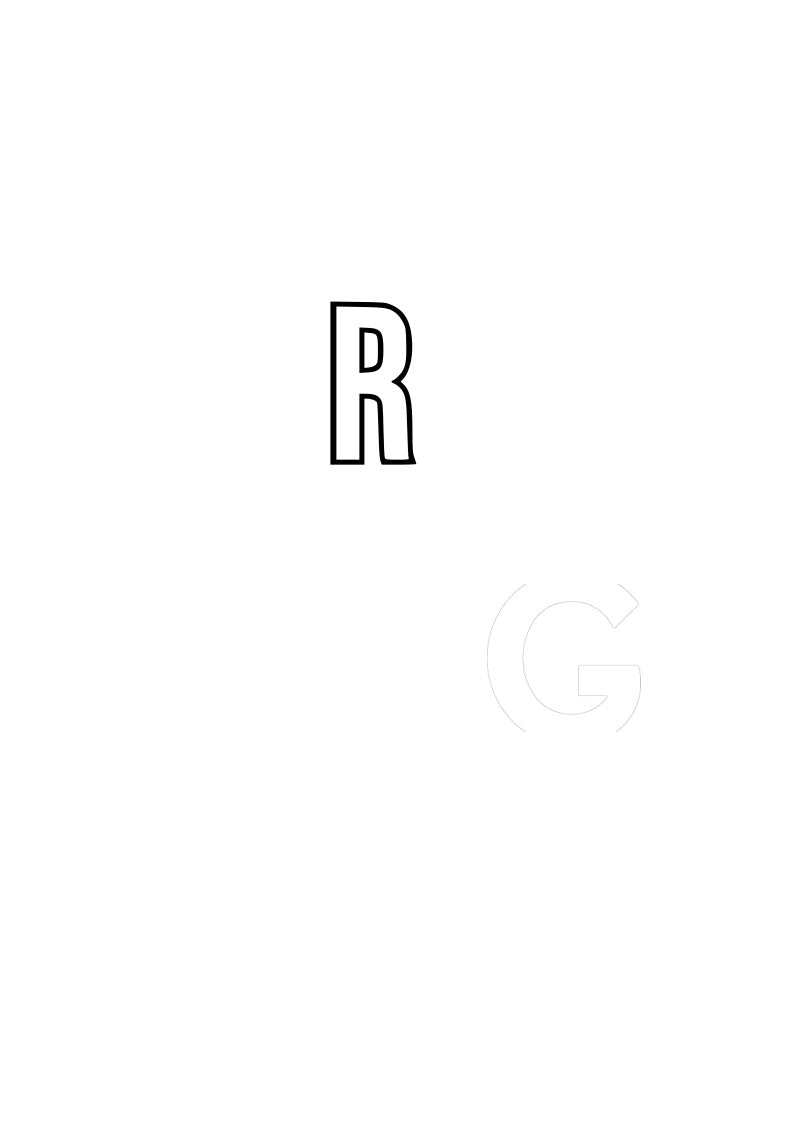 R pre-cut glass product