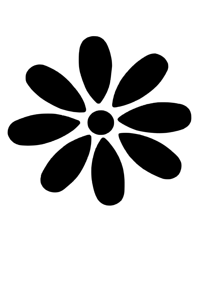 Flower 2 pre-cut glass product