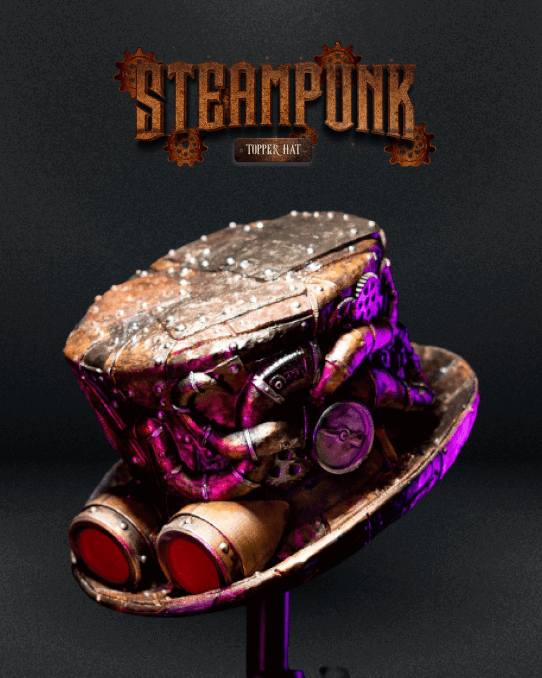 Steampunk Topper Hat product image